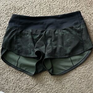 Lululemon Women's Camouflage Shorts